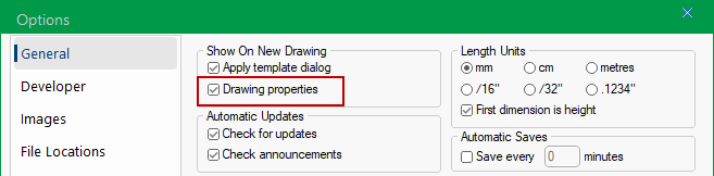 File > Options&nbsp;&nbsp;-&nbsp; Click to view